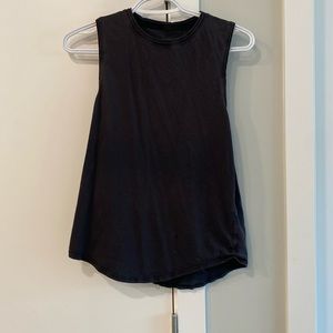 Black Lululemon tank top